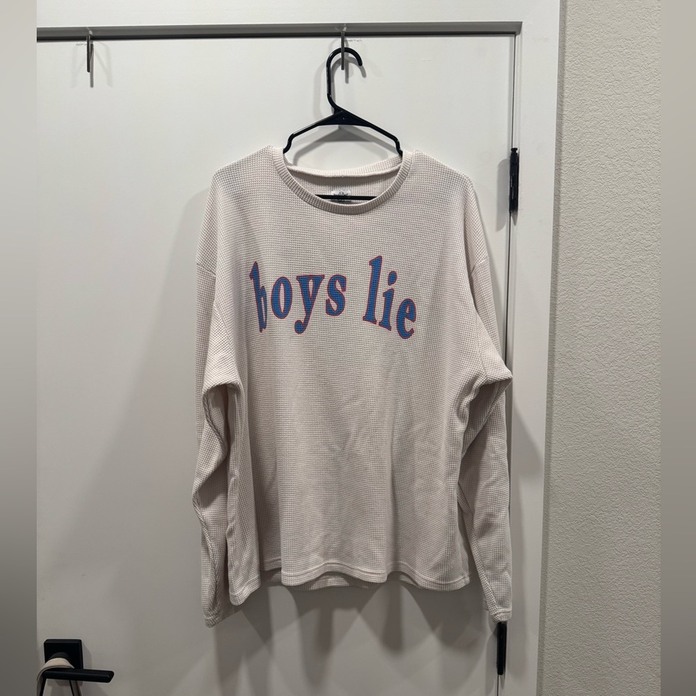 Boy Lie Thermal Long Sleeve